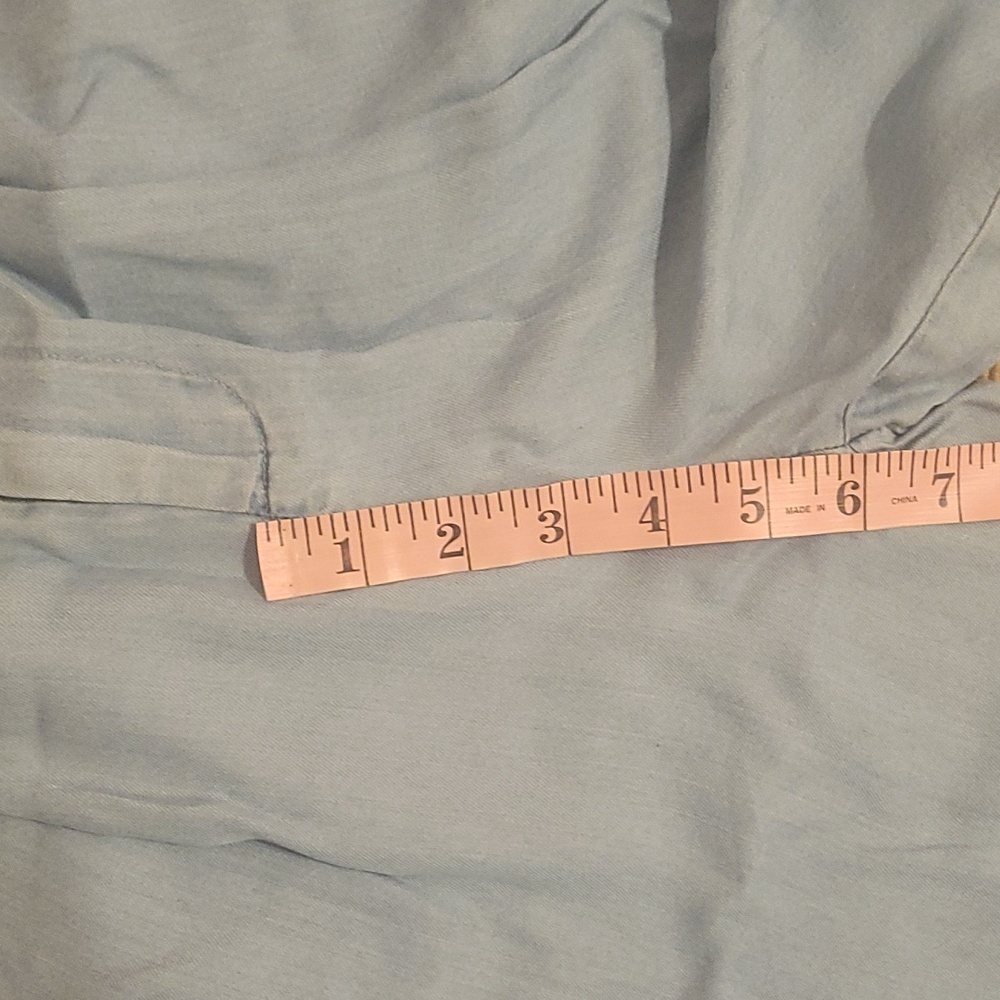 Sadie & Sage Light Blue Wide-Leg Pants - Picture 5 of 8